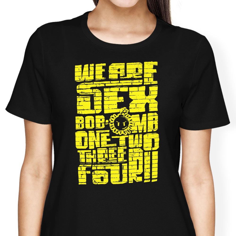 Bob-omb-Wall-Art Women's Apparel - Adult & Kids T-Shirts, Sweatshirts & Hoodies apparel design preview 2