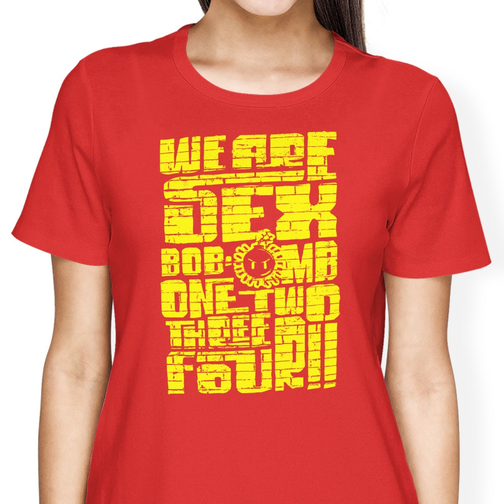 Bob-omb-Wall-Art Women's Apparel - Adult & Kids T-Shirts, Sweatshirts & Hoodies apparel design preview 1
