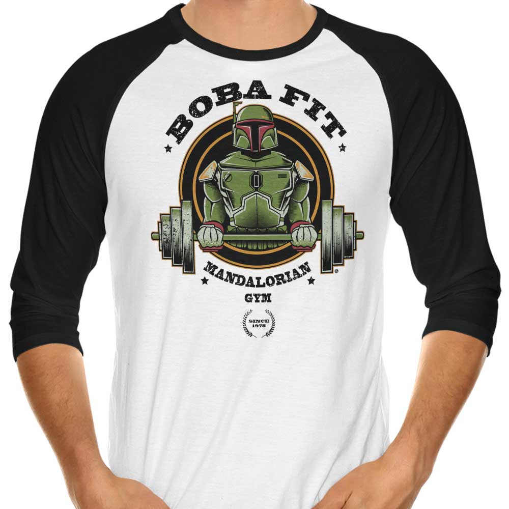 Boba Fit 3/4 Sleeve Raglan - Adult & Kids T-Shirts, Sweatshirts & Hoodies apparel design preview 1