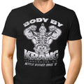 Body by Krang Men's V-Neck - Adult & Kids T-Shirts, Sweatshirts & Hoodies apparel design preview 1