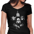Bohemian Decepticon Women's V-Neck - Adult & Kids T-Shirts, Sweatshirts & Hoodies apparel design preview 1
