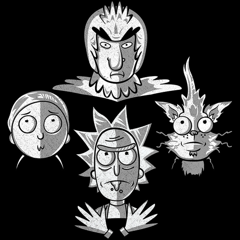 Bohemian Ricksody Coasters - Adult & Kids T-Shirts, Sweatshirts & Hoodies apparel design preview 1