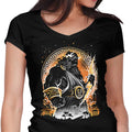 Bolt of the Gods Women's V-Neck - Adult & Kids T-Shirts, Sweatshirts & Hoodies apparel design preview 1