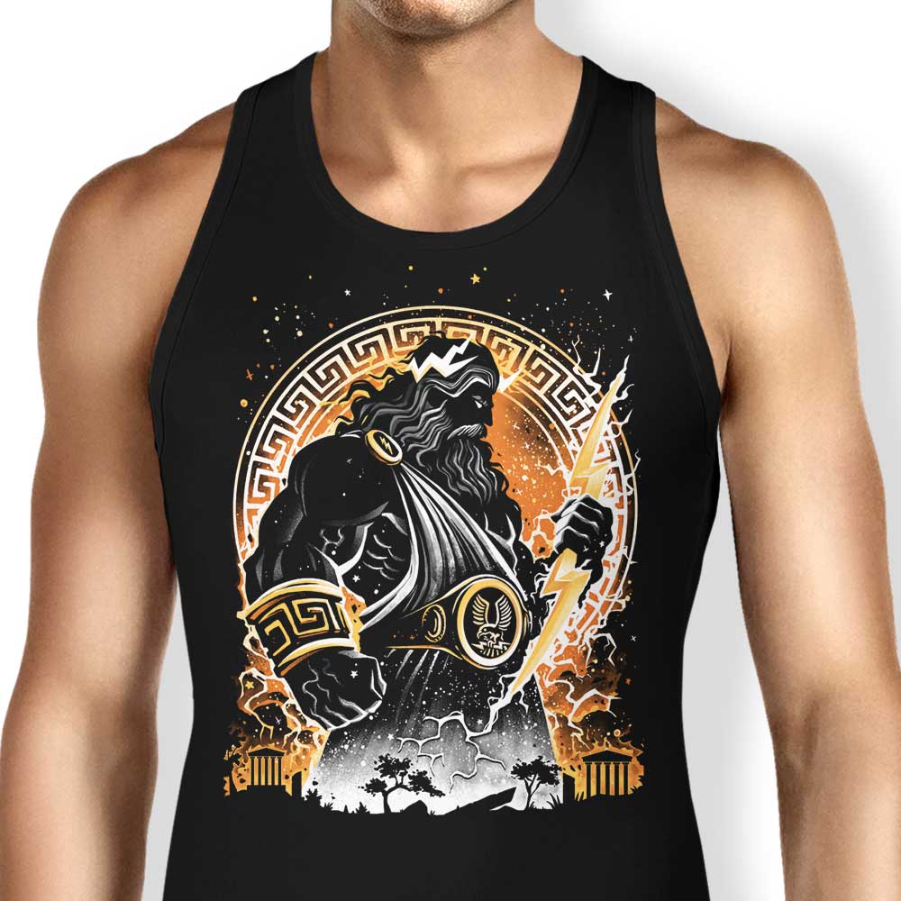 Bolt of the Gods Tank Top - Adult & Kids T-Shirts, Sweatshirts & Hoodies apparel design preview 1