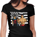 Bombs Over Outworld Women's V-Neck - Adult & Kids T-Shirts, Sweatshirts & Hoodies apparel design preview 1
