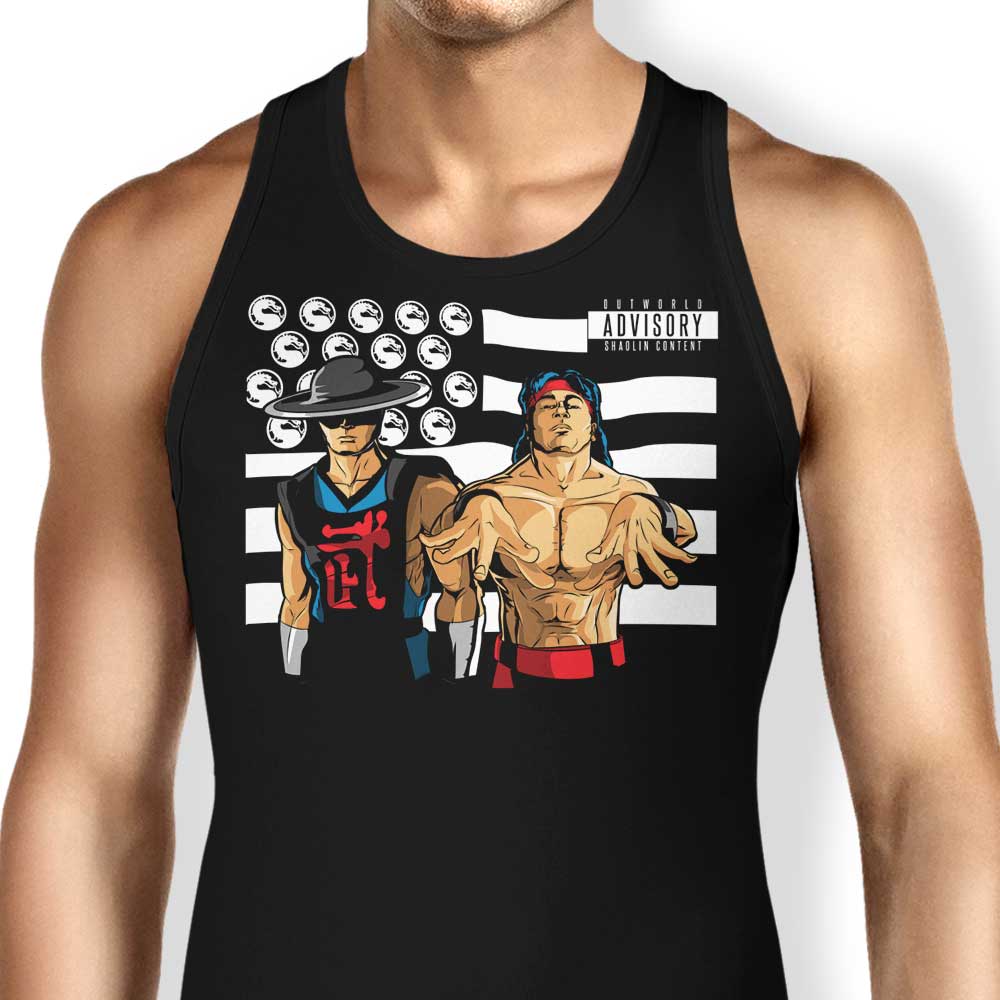 Bombs Over Outworld Tank Top - Adult & Kids T-Shirts, Sweatshirts & Hoodies apparel design preview 1