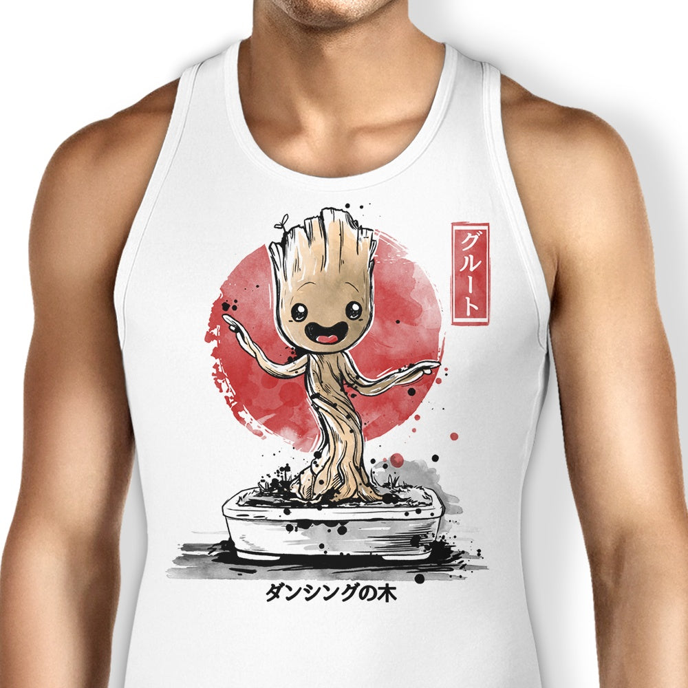 Bonsai Groot Tank Top - Adult & Kids T-Shirts, Sweatshirts & Hoodies apparel design preview 1