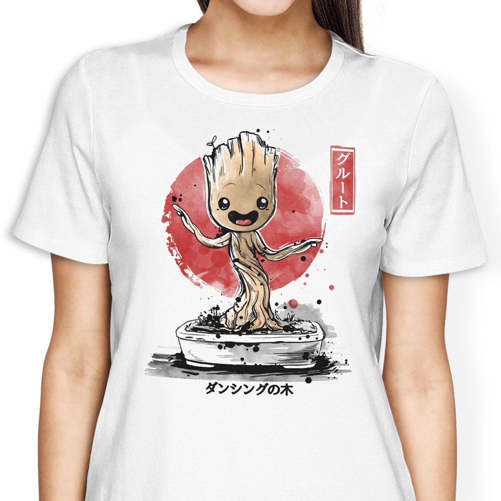 Bonsai Groot Women's Apparel - Adult & Kids T-Shirts, Sweatshirts & Hoodies apparel design preview 2