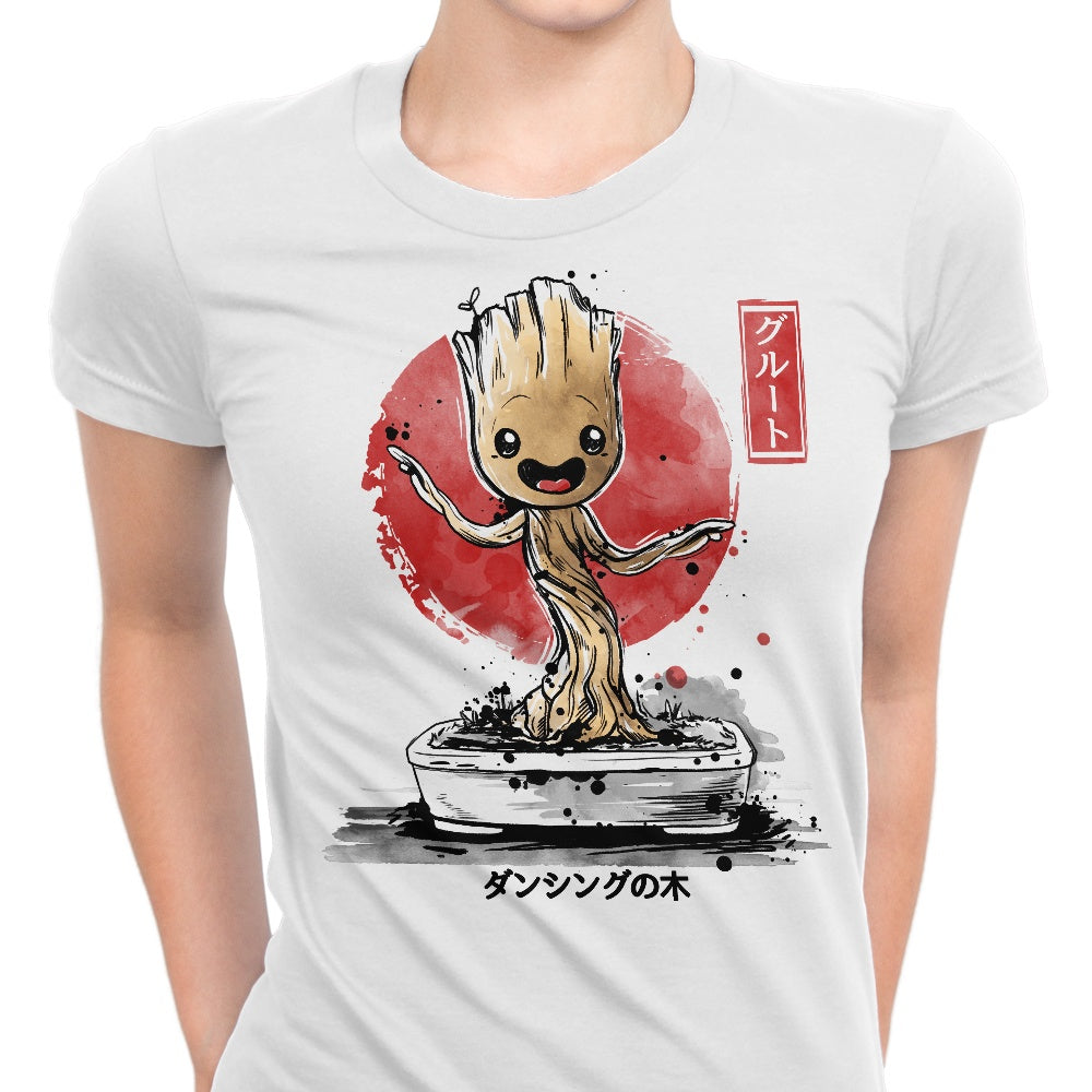 Bonsai Groot Women's Apparel - Adult & Kids T-Shirts, Sweatshirts & Hoodies apparel design preview 1