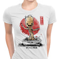 Bonsai Groot Women's Apparel - Adult & Kids T-Shirts, Sweatshirts & Hoodies apparel design preview 1