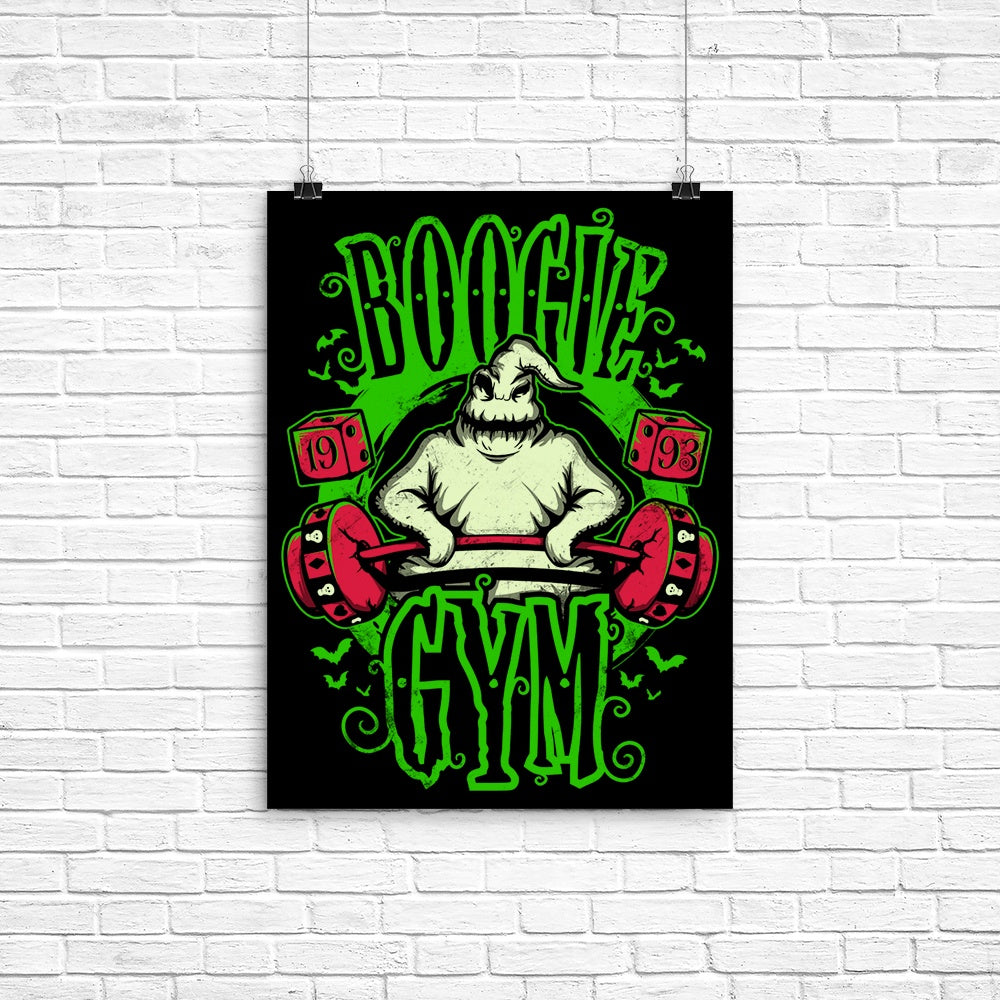 Boogie Gym Poster - Adult & Kids T-Shirts, Sweatshirts & Hoodies apparel design preview 1