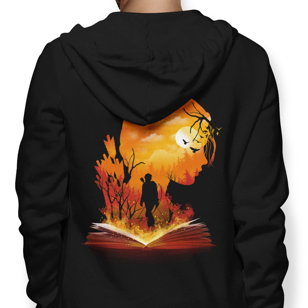 Book of Dystopia - Adult & Kids T-Shirts, Sweatshirts & Hoodies apparel design preview 1