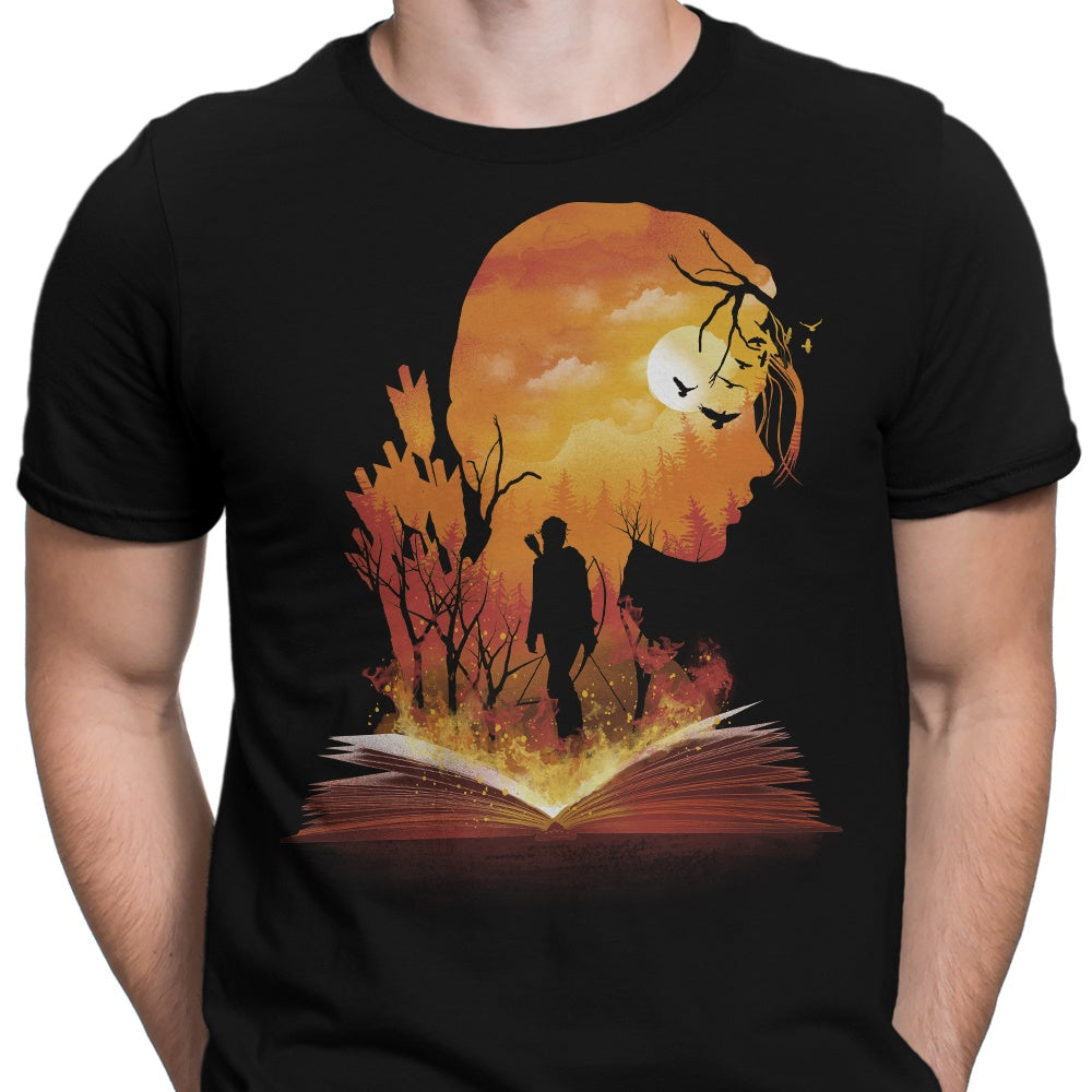 Book of Dystopia Men's Apparel - Adult & Kids T-Shirts, Sweatshirts & Hoodies apparel design preview 2