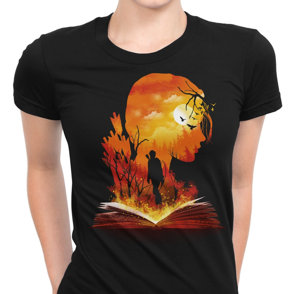 Book of Dystopia Women's Apparel - Adult & Kids T-Shirts, Sweatshirts & Hoodies apparel design preview 1