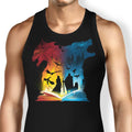 Book of Fire and Ice Tank Top - Adult & Kids T-Shirts, Sweatshirts & Hoodies apparel design preview 1