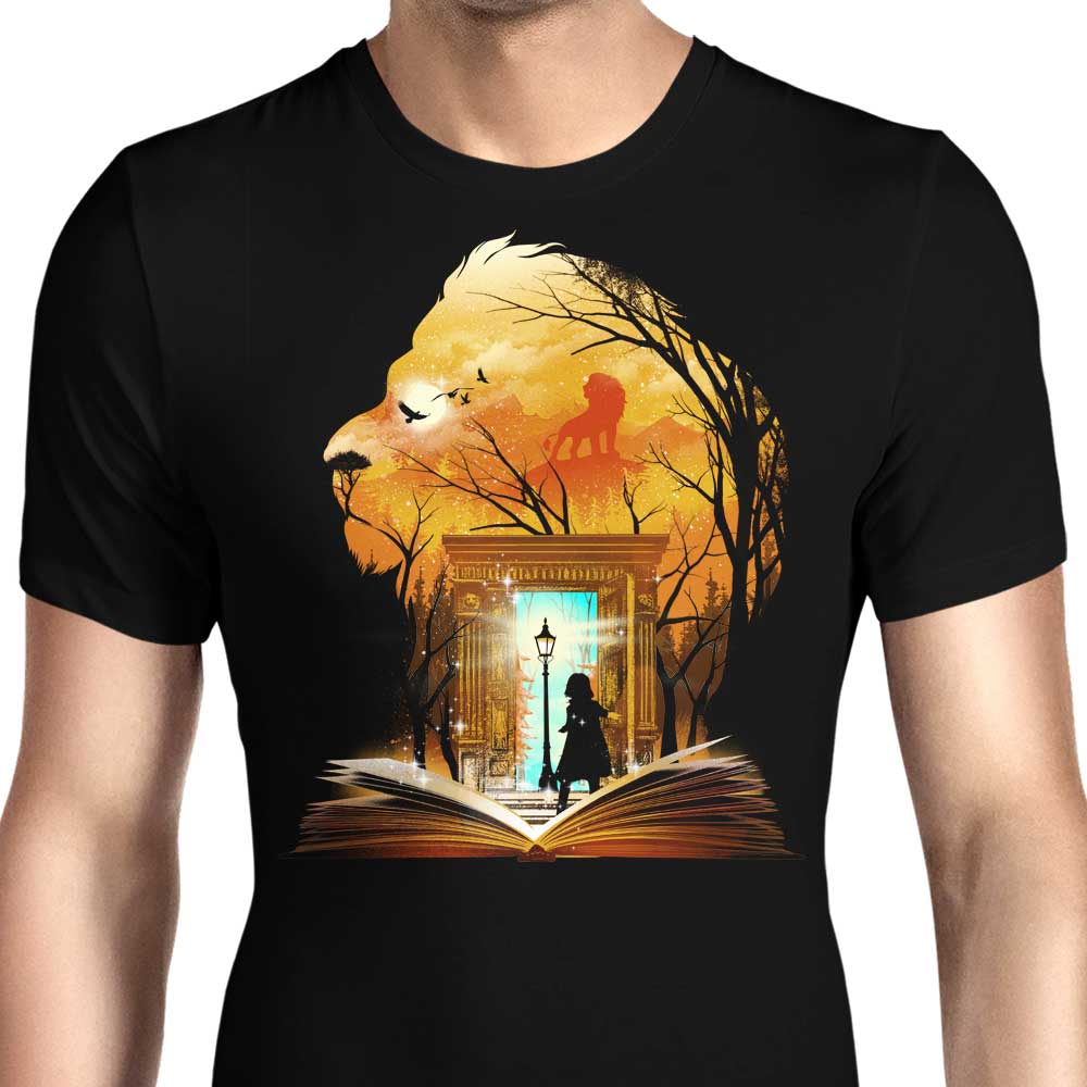 Book of Lions and Witches Men's Apparel - Adult & Kids T-Shirts, Sweatshirts & Hoodies apparel design preview 1