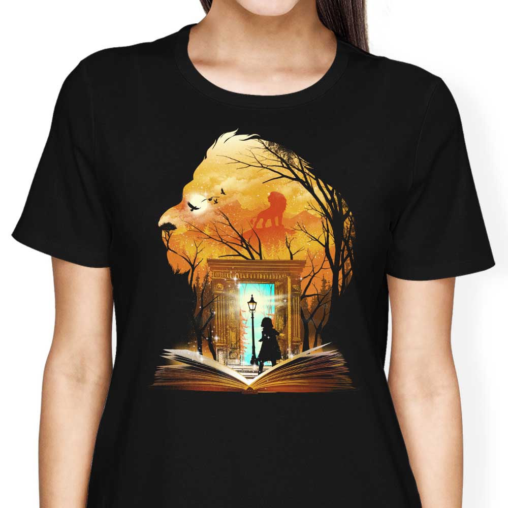Book of Lions and Witches Women's Apparel - Adult & Kids T-Shirts, Sweatshirts & Hoodies apparel design preview 1