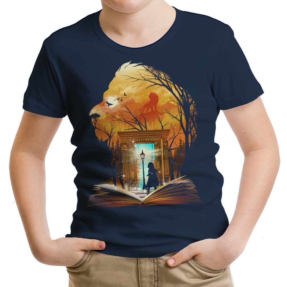 Book of Lions and Witches Youth Apparel - Adult & Kids T-Shirts, Sweatshirts & Hoodies apparel design preview 2