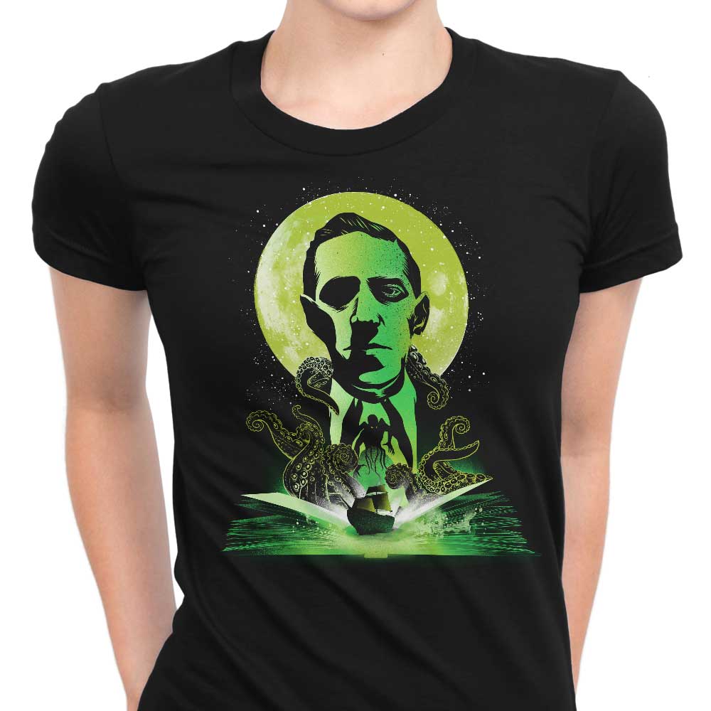 Book of Lovecraft Women's Apparel - Adult & Kids T-Shirts, Sweatshirts & Hoodies apparel design preview 1
