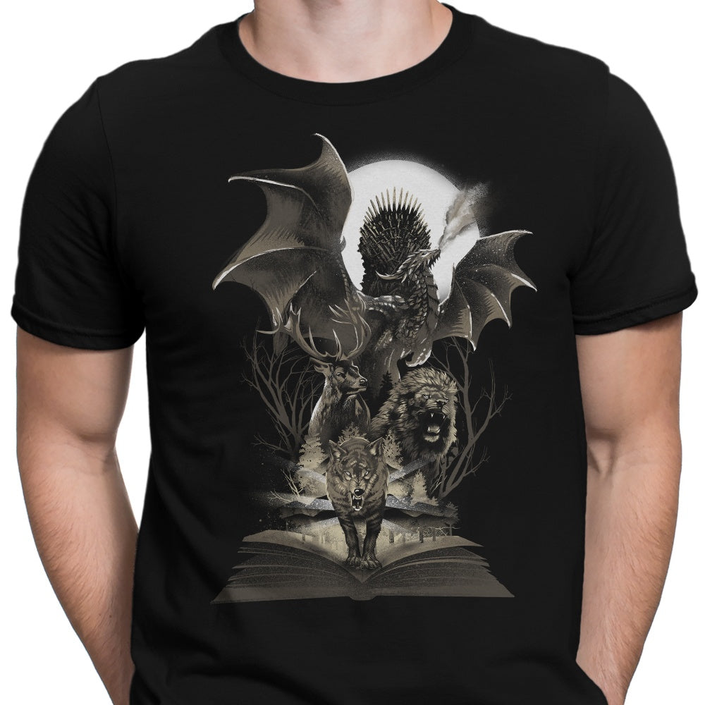 Book of Thrones Men's Apparel - Adult & Kids T-Shirts, Sweatshirts & Hoodies apparel design preview 2