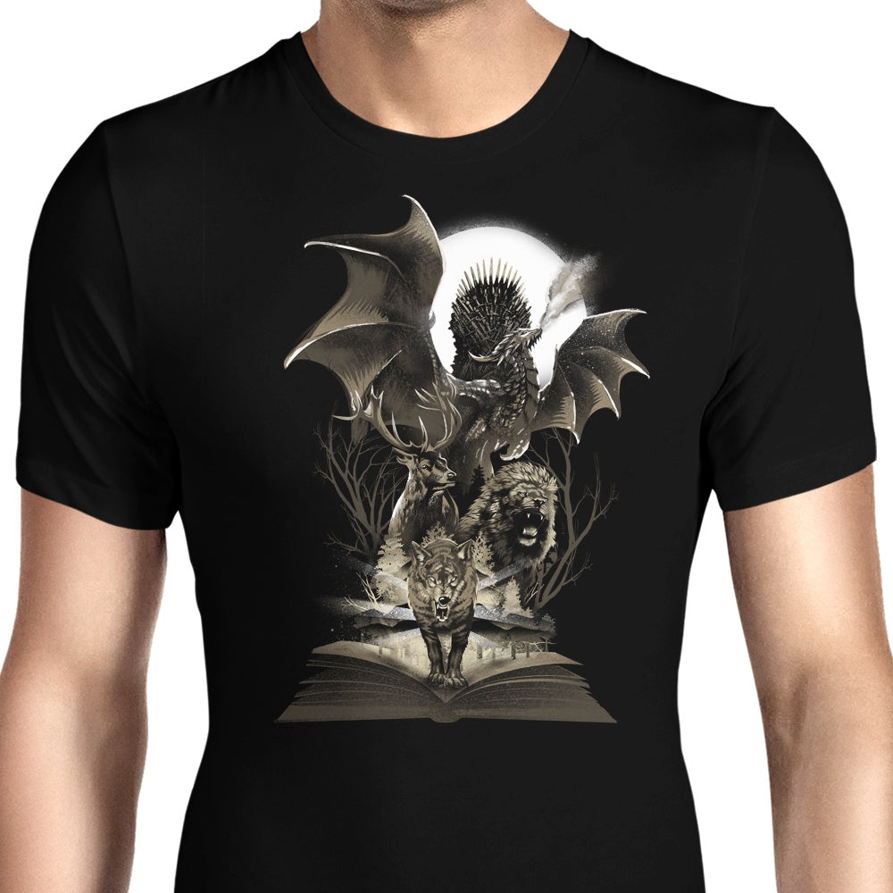 Book of Thrones Men's Apparel - Adult & Kids T-Shirts, Sweatshirts & Hoodies apparel design preview 1