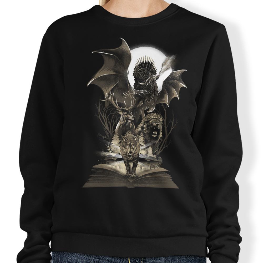 Book of Thrones - Adult & Kids T-Shirts, Sweatshirts & Hoodies apparel design preview 1