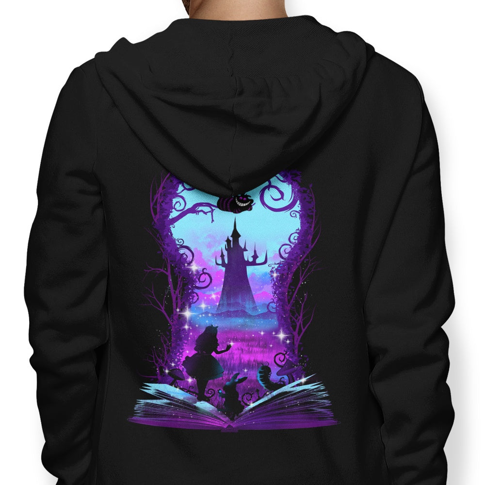 Book of Wonderland (Alt) - Adult & Kids T-Shirts, Sweatshirts & Hoodies apparel design preview 1