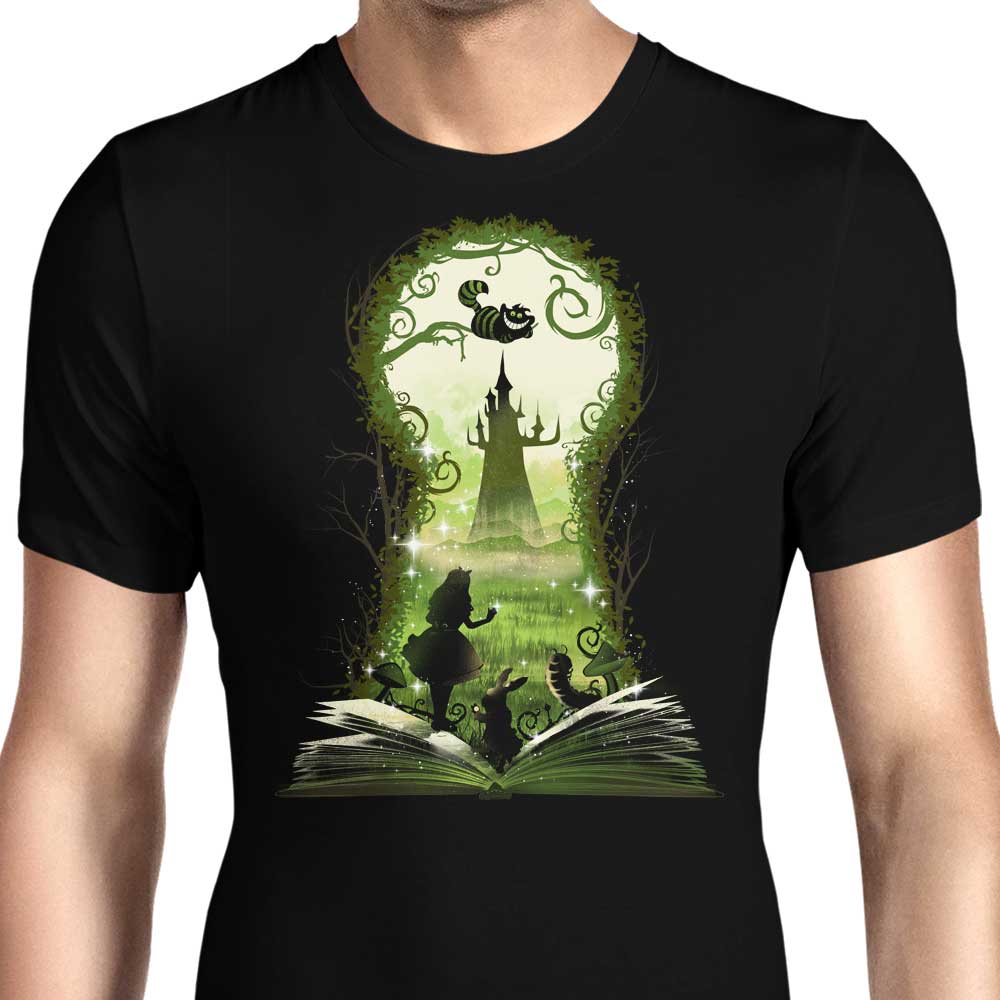 Book of Wonderland Men's Apparel - Adult & Kids T-Shirts, Sweatshirts & Hoodies apparel design preview 1