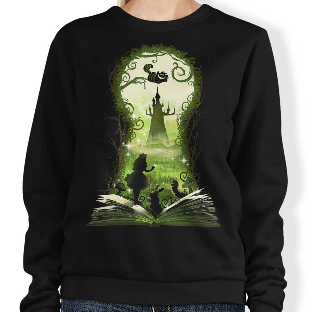 Book of Wonderland - Adult & Kids T-Shirts, Sweatshirts & Hoodies apparel design preview 1
