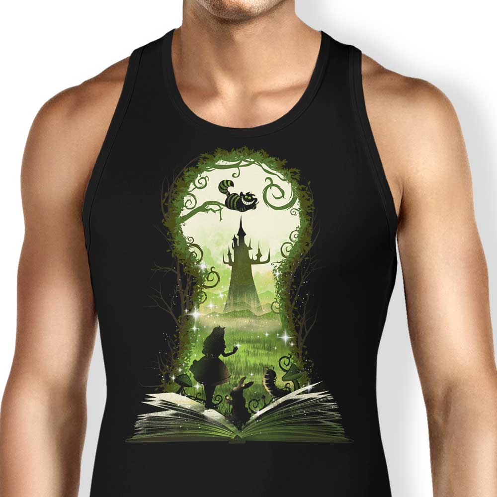 Book of Wonderland Tank Top - Adult & Kids T-Shirts, Sweatshirts & Hoodies apparel design preview 1