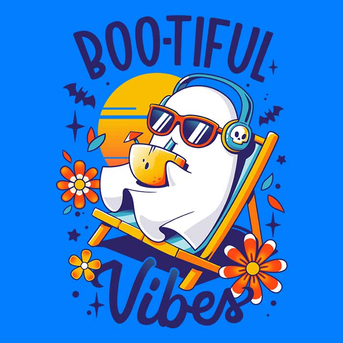 Bootiful Vibes Men's Apparel - Adult & Kids T-Shirts, Sweatshirts & Hoodies apparel design preview 2