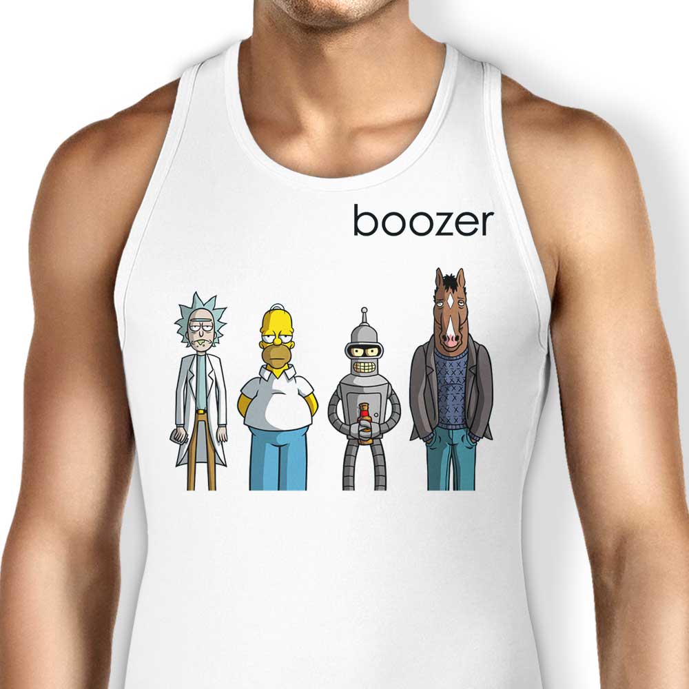Boozer Tank Top - Adult & Kids T-Shirts, Sweatshirts & Hoodies apparel design preview 1
