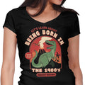 Born in the 1900's Women's V-Neck - Adult & Kids T-Shirts, Sweatshirts & Hoodies apparel design preview 1