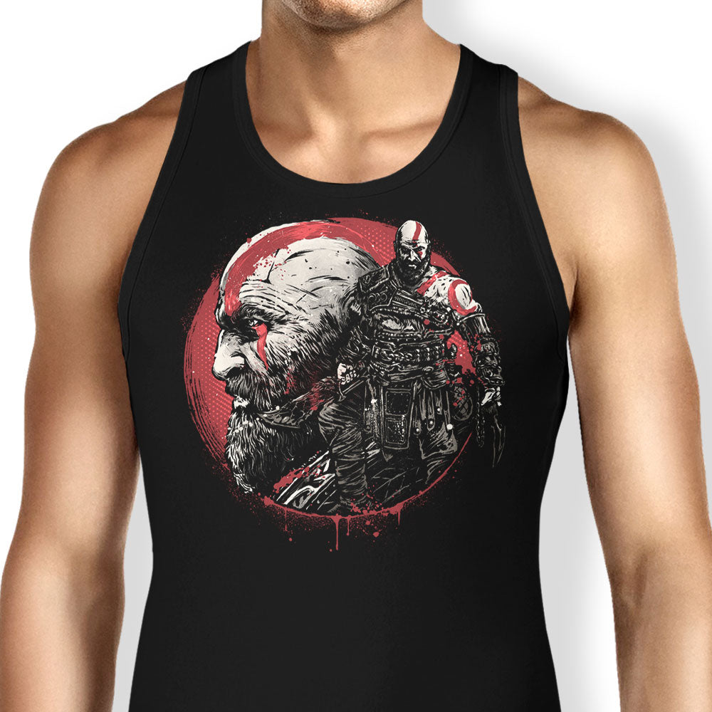 Born of Chaos and Destruction Tank Top - Adult & Kids T-Shirts, Sweatshirts & Hoodies apparel design preview 1