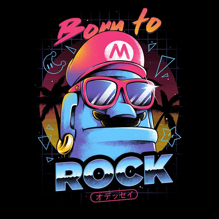 Born to Rock - Adult & Kids T-Shirts, Sweatshirts & Hoodies apparel design preview 2