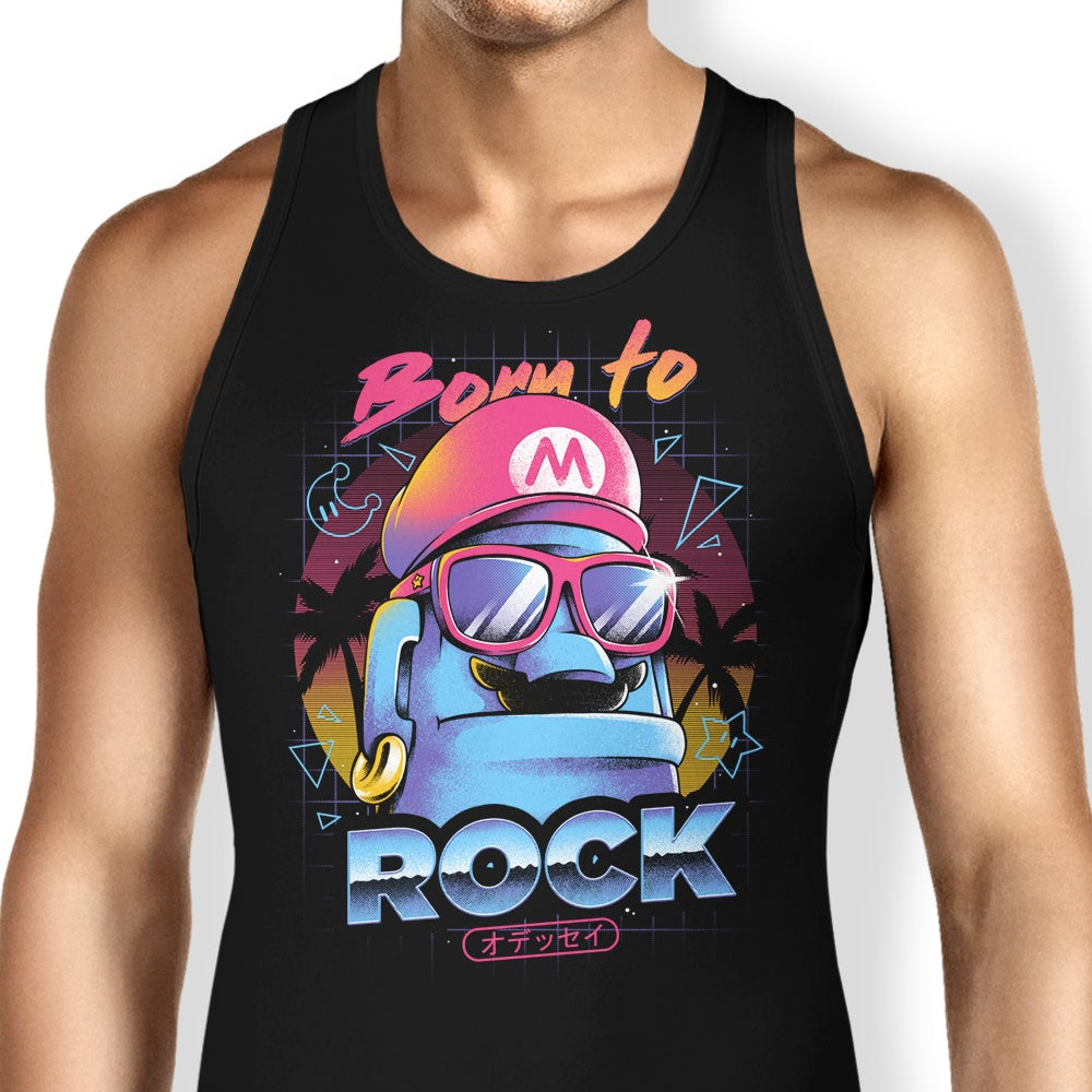 Born to Rock Tank Top - Adult & Kids T-Shirts, Sweatshirts & Hoodies apparel design preview 1
