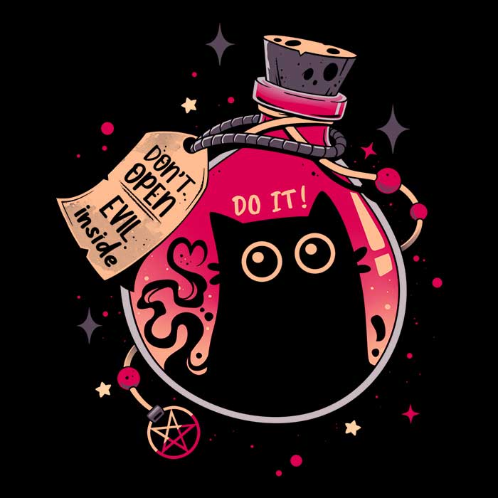 Bottled Menace - Adult & Kids T-Shirts, Sweatshirts & Hoodies apparel design preview 2
