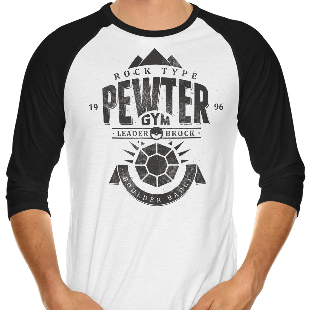 Boulder Badge 3/4 Sleeve Raglan - Adult & Kids T-Shirts, Sweatshirts & Hoodies apparel design preview 1