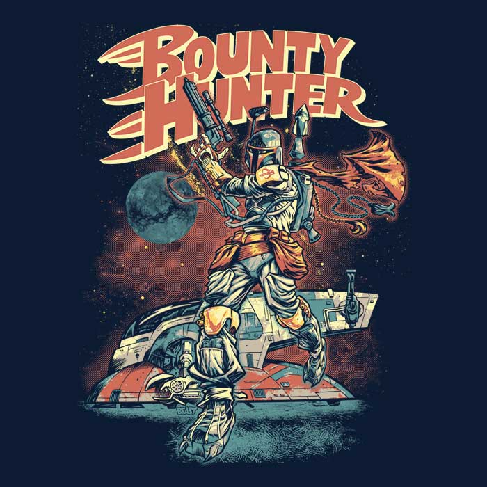 Bounty Hunter Men's Apparel - Adult & Kids T-Shirts, Sweatshirts & Hoodies apparel design preview 2