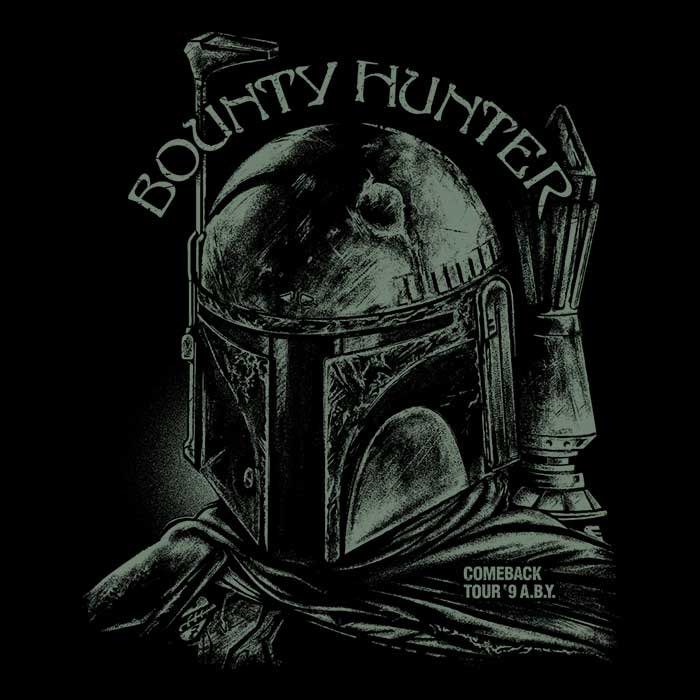 Bounty Hunter Comeback Tour Women's Apparel - Adult & Kids T-Shirts, Sweatshirts & Hoodies apparel design preview 2