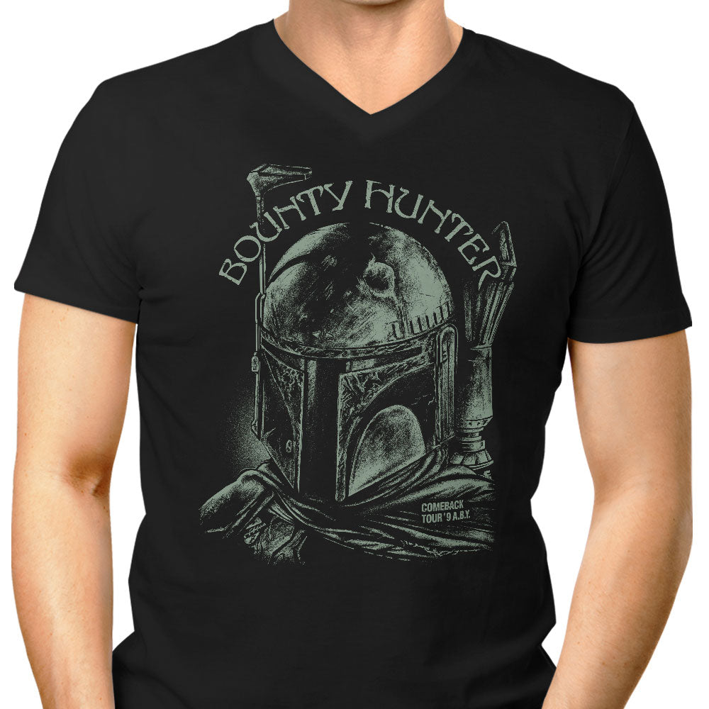 Bounty Hunter Comeback Tour Men's V-Neck - Adult & Kids T-Shirts, Sweatshirts & Hoodies apparel design preview 1