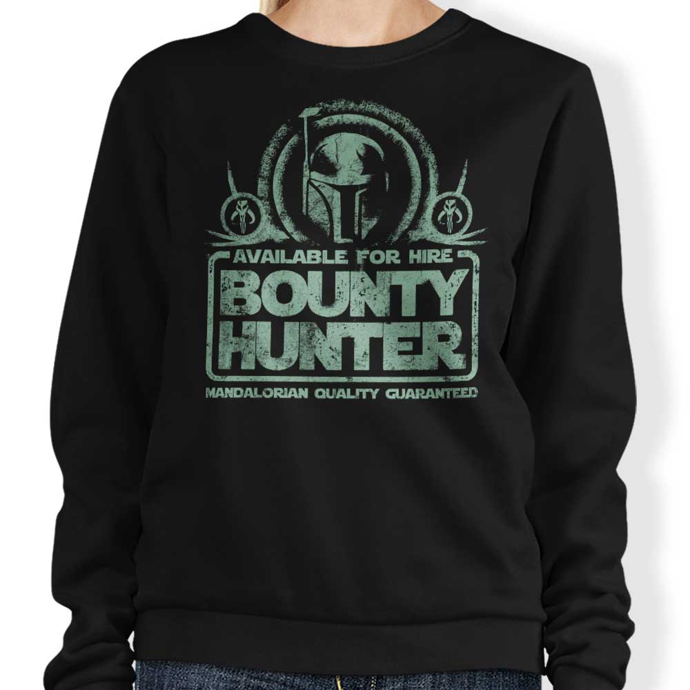 Bounty Hunter for Hire - Adult & Kids T-Shirts, Sweatshirts & Hoodies apparel design preview 1