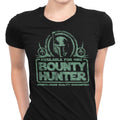Bounty Hunter for Hire Women's Apparel - Adult & Kids T-Shirts, Sweatshirts & Hoodies apparel design preview 1