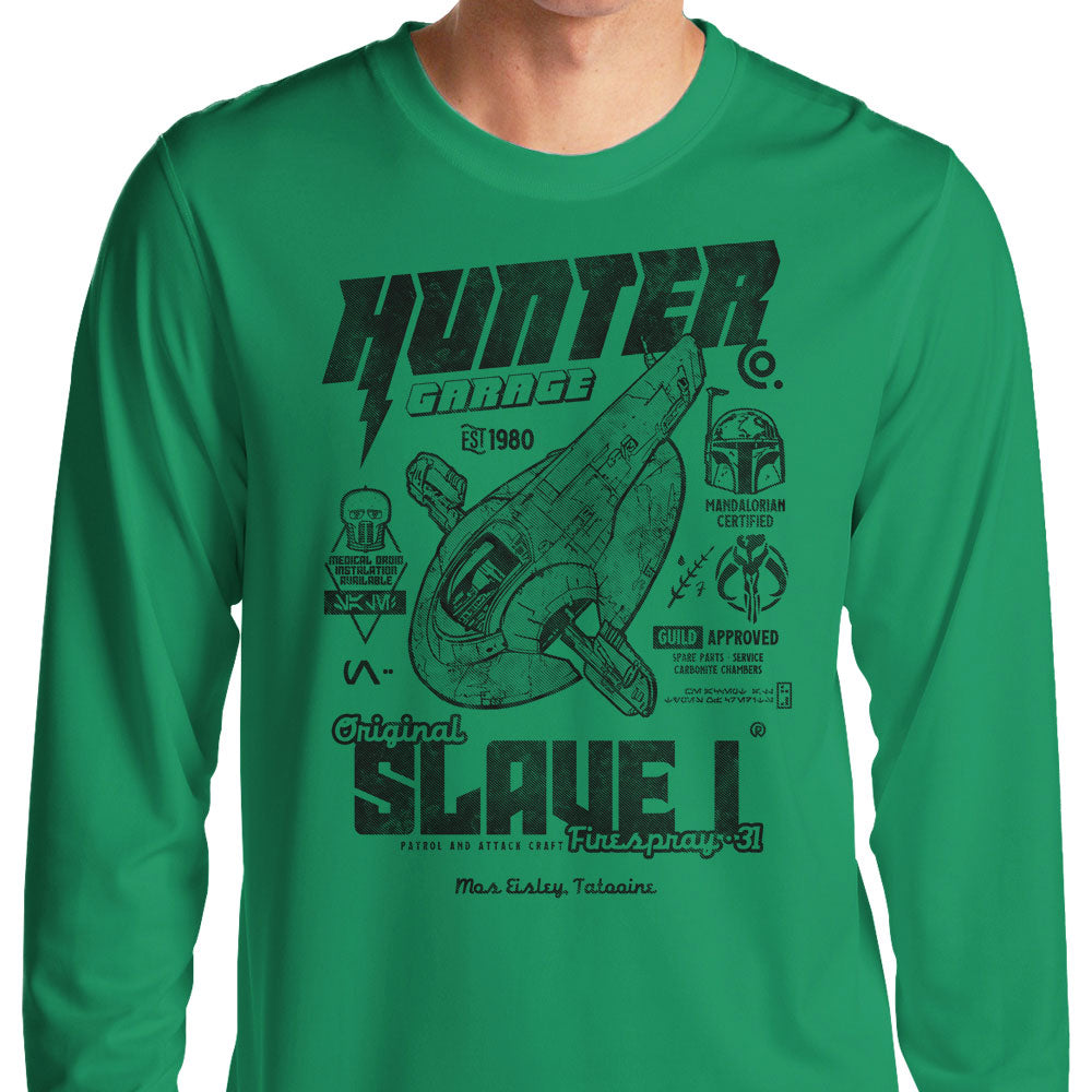 Bounty Hunter Garage - Adult & Kids T-Shirts, Sweatshirts & Hoodies apparel design preview 1