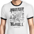 Bounty Hunter Garage Ringer - Adult & Kids T-Shirts, Sweatshirts & Hoodies apparel design preview 1