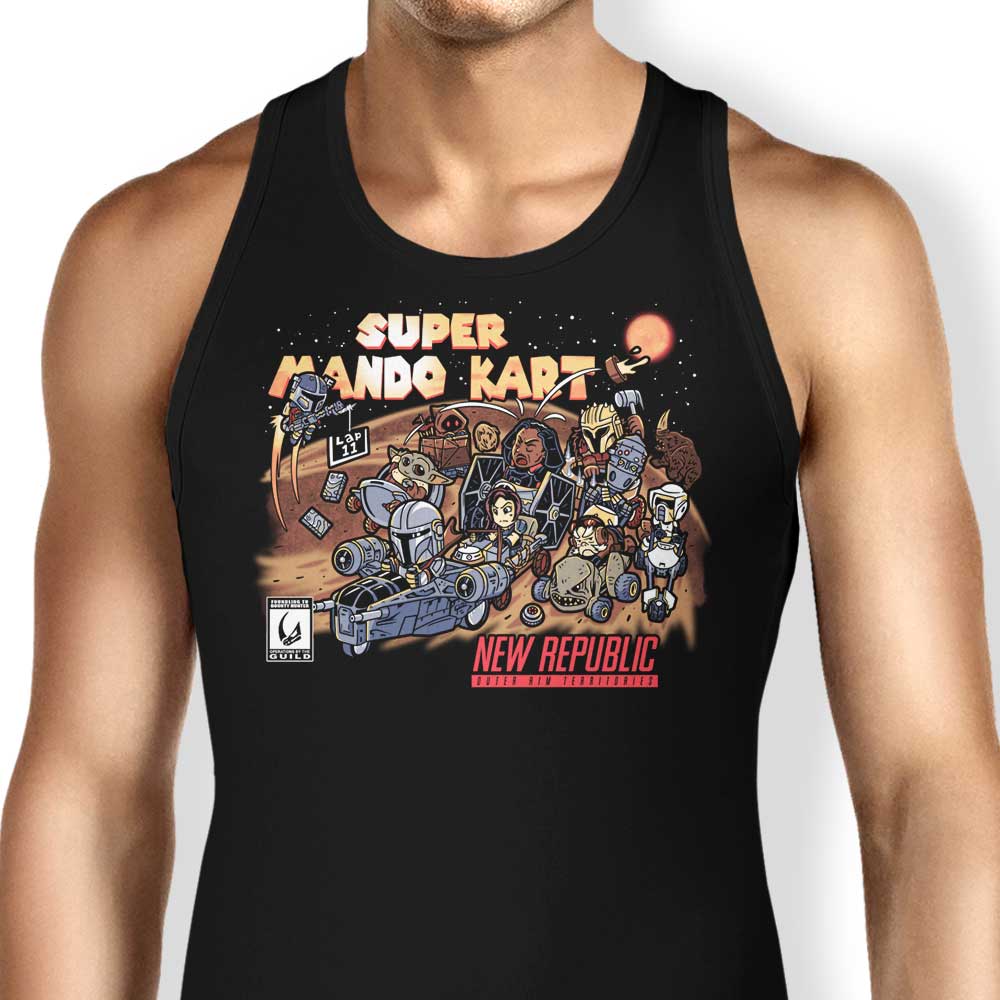 Bounty Hunter Kart Tank Top - Adult & Kids T-Shirts, Sweatshirts & Hoodies apparel design preview 1