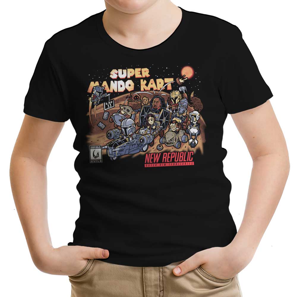 Bounty Hunter Kart Youth Apparel - Adult & Kids T-Shirts, Sweatshirts & Hoodies apparel design preview 1
