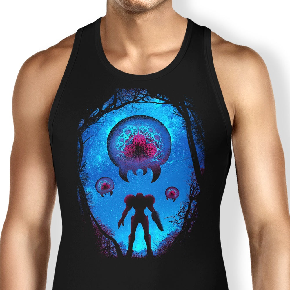 Bounty Hunter Landscape Tank Top - Adult & Kids T-Shirts, Sweatshirts & Hoodies apparel design preview 1