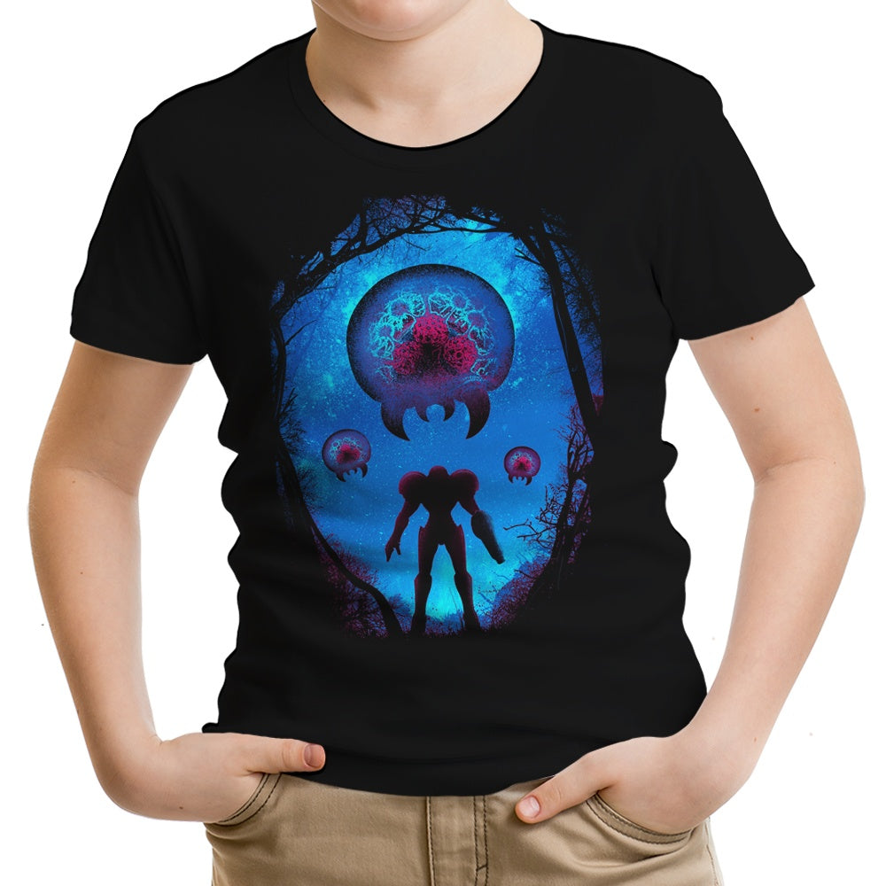 Bounty Hunter Landscape Youth Apparel - Adult & Kids T-Shirts, Sweatshirts & Hoodies apparel design preview 1