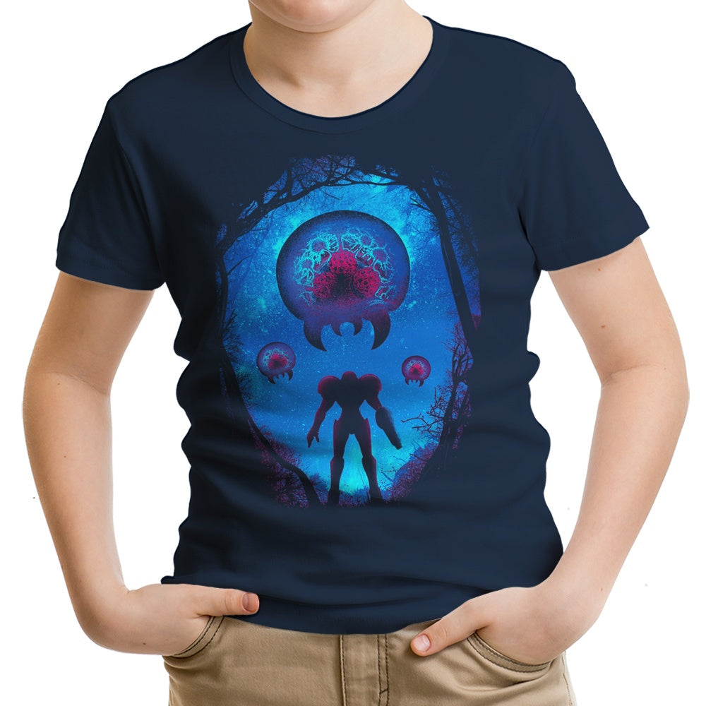 Bounty Hunter Landscape Youth Apparel - Adult & Kids T-Shirts, Sweatshirts & Hoodies apparel design preview 2